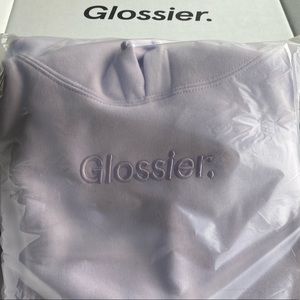 NWT Glossier Limited Edition Lavender Hoodie XXL